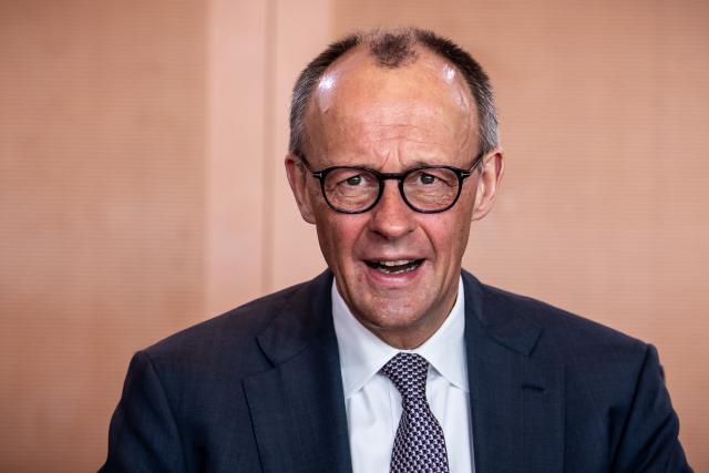 11 March 2026, Berlin: German Chancellor Friedrich Merz waits for the Federal Cabinet meeting to begin at the Federal Chancellery. Photo: Michael Kappeler/dpa