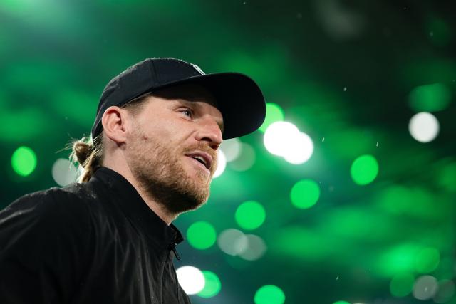 13 March 2026, North Rhine-Westphalia, Moenchengladbach: Gladbach Coach Eugen Polanski is pictured ahead of the German Bundesliga soccer match between Borussia Moenchengladbach and FC St. Pauli at the Borussia-Park Stadium. Photo: Marius Becker/dpa - IMPORTANT NOTICE: DFL and DFB regulations prohibit any use of photographs as image sequences and/or quasi-video.