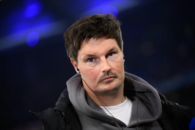 14 March 2026, Hamburg: Hamburger coach Merlin Polzin arrives before the German Bundesliga soccer match between Hamburger SV and 1. FC Cologne at the Volksparkstadion. Photo: Gregor Fischer/dpa - IMPORTANT NOTE: In accordance with the regulations of the DFL German Football League and the DFB German Football Association, it is prohibited to utilize or have utilized photographs taken in the stadium and/or of the match in the form of sequential images and/or video-like photo series.