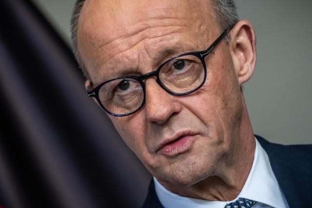 16 March 2026, Berlin: German Chancellor Friedrich Merz speaks during a press conference with Dutch Prime Minister Rob Jetten after their meeting at the Federal Chancellery. Photo: Michael Kappeler/dpa