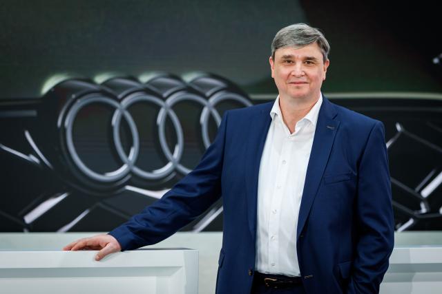 17 March 2026, Bavaria, Ingolstadt: Juergen Rittersberger, Chief Financial Officer of the automaker Audi, on the sidelines of the company's annual press conference. Photo: Daniel Karmann/dpa