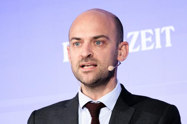 17 March 2026, Berlin: French Foreign Minister Jean-Noel Barrot speaks at the "Europe 2026" conference organized by "Die Zeit", "Handelsblatt", "Tagesspiegel" and "Wirtschaftswoche" newspapers on the Franco-German view of Europe's sovereignty. Photo: Carsten Koall/dpa