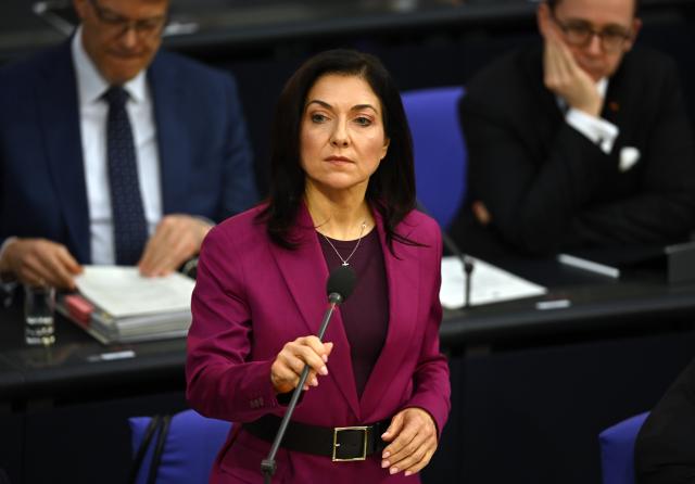 18 March 2026, Berlin: German Minister for Economic Affairs and Energy Katherina Reiche speaks during question time in the plenary session of the German Bundestag. Photo: Lilli Förter/dpa