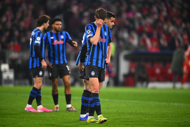 18 March 2026, Bavaria, Munich: Atalanta Bergamo's Charles De Ketelaere reacts during the UEFA Champions League Round of 16, Second Leg soccer match between Bayern Munich and Atalanta Bergamo at the Allianz Arena. Photo: Tom Weller/dpa