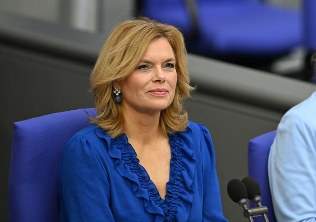 20 March 2026, Berlin: Julia Kloeckner, President of the Bundestag, sits in the plenary chamber of the Bundestag. Photo: Lilli Förter/dpa