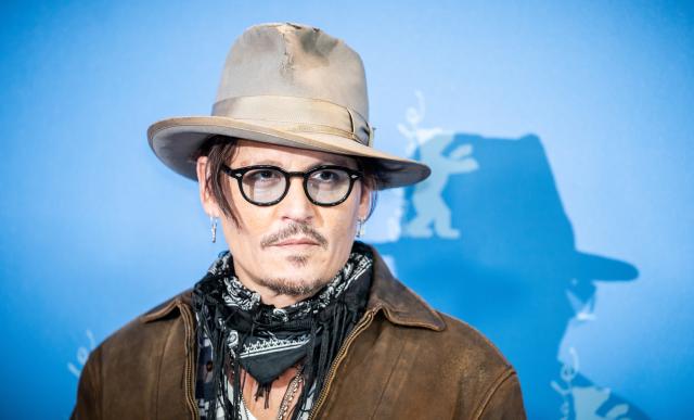 FILED - 21 February 2020, Berlin: US actor Johnny Depp attends the the "Minamata" photocall at the Berlin International Film Festival. Photo: Michael Kappeler/dpa