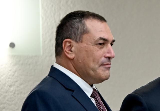 FILED - 28 September 2023, Berlin: Israel's chief of the General Staff Eyal Zamir is pictured after signing the purchase of the Arrow 3 missile defence system in Berlin. Photo: Britta Pedersen/dpa
