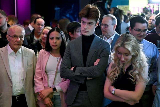 22 March 2026, Rhineland-Palatinate, Mainz: Free Democratic Party (FDP) supporters react at the party's election celebration at Cubo Negro. The state election took place in Rhineland-Palatinate on Sunday. Photo: Federico Gambarini/dpa
