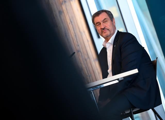 23 March 2026, Bavaria, Munich: Markus Soeder, Minister-President of Bavaria, attends a press conference at the Christian Social Union (CSU) state leadership after the party's executive committee. Photo: Sven Hoppe/dpa