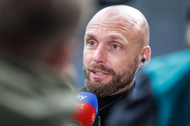 FILED - 05 October 2025, Saxony-Anhalt, Magdeburg: SV Elversberg sporting director Nils-Ole Bookspeaks at an interview ahead of the German second Bundesliga soccer match between 1.FC Magdeburg and SV Elversberg at Avent Arena. SV Elversberg sporting director Nils-Ole Book joined Borussia Dortmund on Monday to replace Sebastian Kehl and penned a deal until 2029. Photo: Andreas Gora/dpa