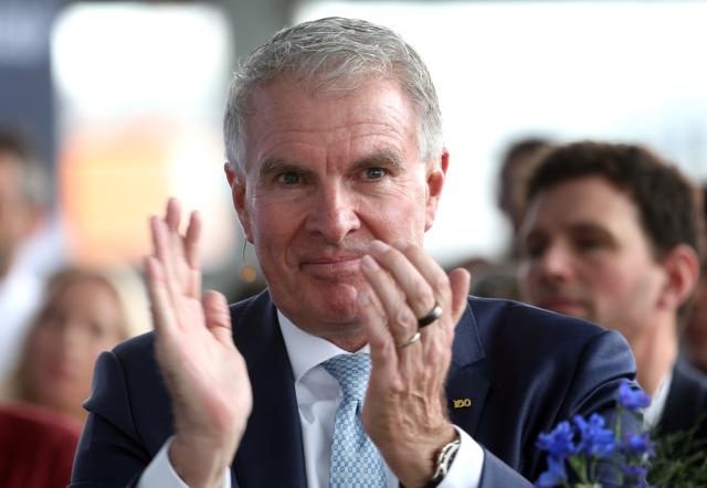 23 March 2026, Bavaria, Munich: Carsten Spohr, Chairman of the Executive Board and CEO of Deutsche Lufthansa, attends the Lufthansa's 100th anniversary celebration. Photo: Karl-Josef Hildenbrand/dpa