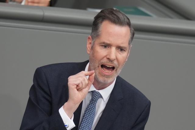 FILED - 13 March 2025, Berlin: Christian Duerr, leader of the Free Democratic Party (FDP) parliamentary group, speaks during a session at the German Parliament (Bundestag). Photo: Michael Kappeler/dpa