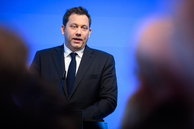 25 March 2026, Berlin: Lars Klingbeil, German Vice Chancellor, Minister of Finance and Chairman of the Social Democratic Party (SPD), speaks at the Bertelsmann Stiftung event "How do we modernize Germany?" at th
e Bertelsmann Representative Office. Photo: Bernd von Jutrczenka/dpa