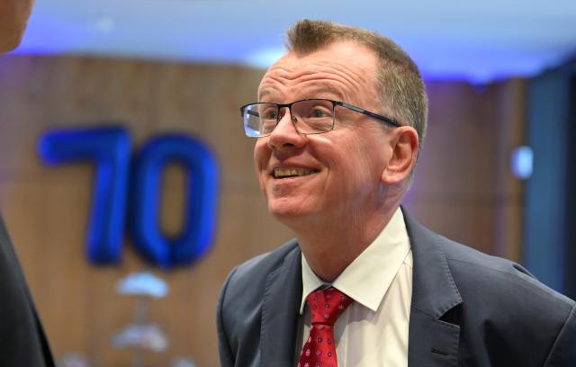 01 April 2026, Berlin: Ole Diehl, Deputy Director of the Federal Intelligence Service (BND), smiles during the celebration marking the BND's 70th anniversary. The BND hosted a public event at its visitor center. Photo: Elisa Schu/dpa