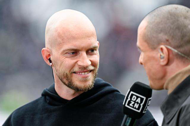 05 April 2026, Hesse, Frankfurt_Main: Cologne's coach Rene Wagner smiles during an interview ahead of the German Bundesliga soccer match between Eintracht Frankfurt and 1. FC Cologne at Deutsche Bank Park Photo: Uwe Anspach/dpa - WICHTIGER HINWEIS: Gemäß den Vorgaben der DFL Deutsche Fußball Liga bzw. des DFB Deutscher Fußball-Bund ist es untersagt, in dem Stadion und/oder vom Spiel angefertigte Fotoaufnahmen in Form von Sequenzbildern und/oder videoähnlichen Fotostrecken zu verwerten bzw. verwerten zu lassen.