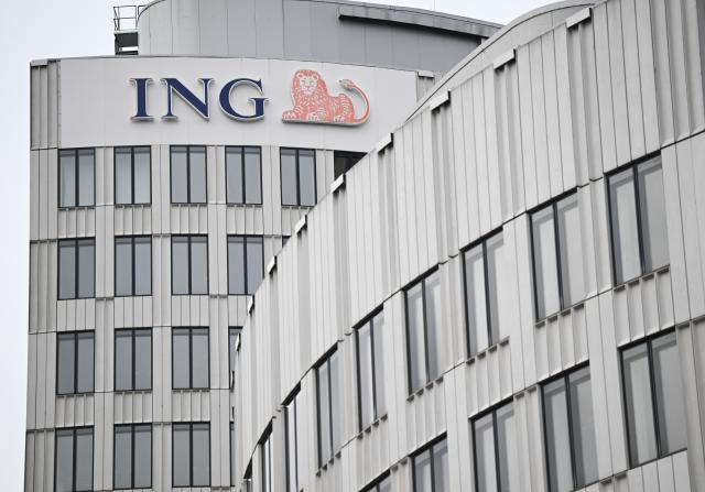 FILED - 06 February 2025, Hesse, Frankfurt_Main: The ING lofo is seen on the ING Germany headquarters in Frankfurt am Main. Photo: Arne Dedert/dpa