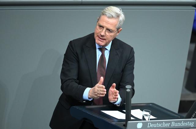 FILED - 04 December 2025, Berlin: Member of the Bundestag Norbert Roettgen speaks during the 47th plenary session of the 21st legislative period in the German Bundestag. Photo: Elisa Schu/dpa