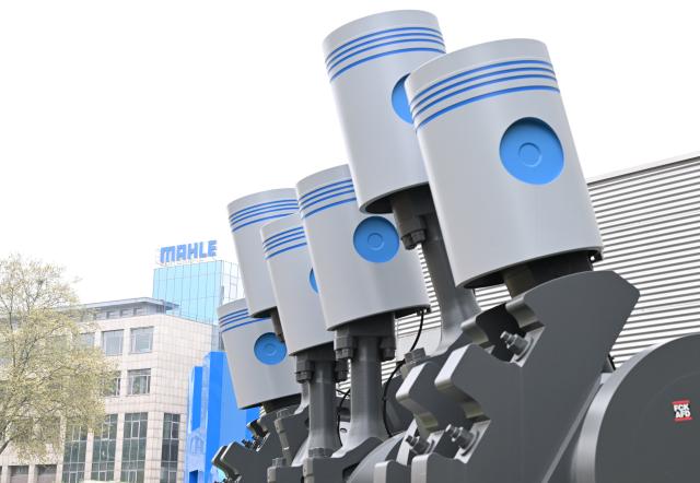 15 April 2026, Baden-Wuerttemberg, Stuttgart: A view of the headquarters of the automotive supplier Mahle, which reported a decline in revenue and profits last year. Photo: Bernd Weißbrod/dpa