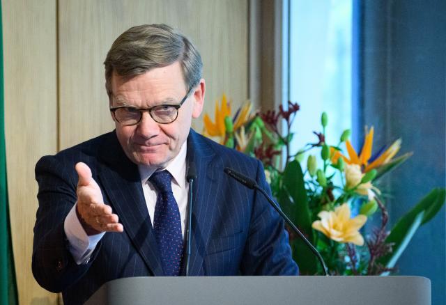 16 April 2026, Berlin: Johann Wadephul, Germany's Foreign Minister, speaks at the 'New Koenigswinter Future Lab' organized by the German-British Society at the Office of the State of North Rhine-Westphalia to the Federal Government. Photo: Bernd von Jutrczenka/dpa