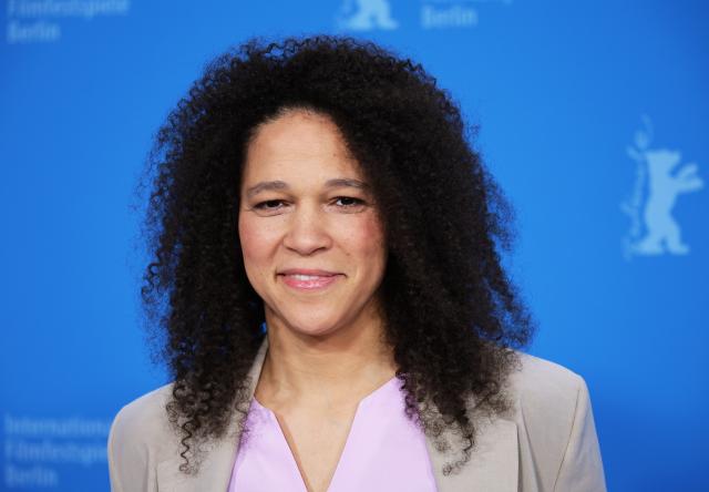 FILED - 21 February 2024, Berlin: German football player and EURO 2024 tournament ambassador Celia Sasic attends the photo call for the film "Eleven Tomorrows: Berlinale Meets Football" presented in the Berlinale Special section of the 74th Berlinale Film Festival. Photo: Hannes P Albert/dpa