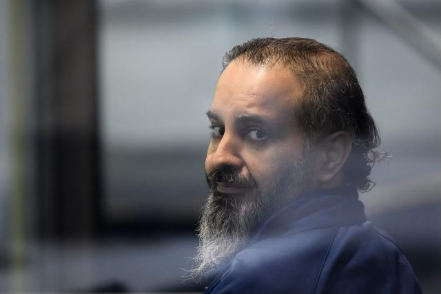20 April 2026, Saxony-Anhalt, Magdeburg: Taleb al-Abdulmohsen sits in the courtroom of Magdeburg District Court. The public prosecutor's office is accusing the man from Saudi Arabia of 338 counts of attempted murder. On December 20, 2024, the defendant drove into a crowd of people at the Magdeburg Christmas market. Photo: Klaus-Dietmar Gabbert/dpa