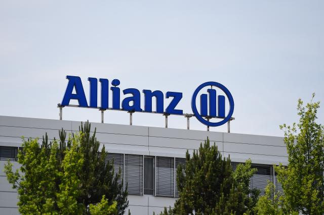 FILED - 23 June 2017, Bavaria, Unterfoehring: Allianz Trade company building pictured Unterfoehring. Photo: Andreas Gebert/dpa