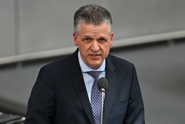 22 April 2026, Berlin: Thorsten Frei, Head of the German Chancellery and German Minister for Special Tasks, speaks during government questioning in the plenary session of the German Parliament (Bundestag). Photo: Markus Lenhardt/dpa