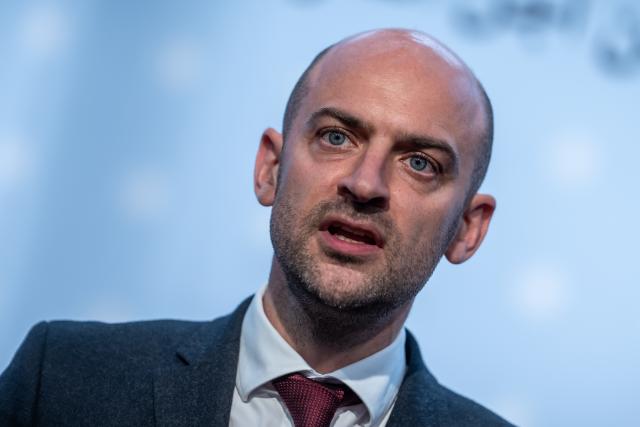 FILED - 15 April 2026, Berlin: French Foreign Minister Jean-Noel Barrot, gives a statement at the International Sudan Conference at the Federal Foreign Office in Berlin. Photo: Michael Kappeler/dpa