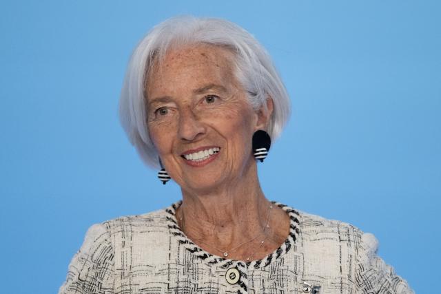 30 April 2026, Hesse, Frankfurt/M.: Christine Lagarde, President of the European Central Bank (ECB), speaks at the press conference after the ECB Governing Council meeting. Photo: Florian Wiegand/dpa