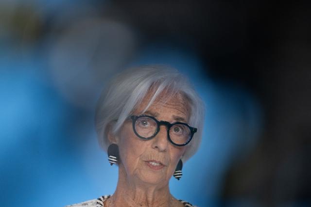 30 April 2026, Hesse, Frankfurt/M.: Christine Lagarde, President of the European Central Bank (ECB), speaks at the press conference after the ECB Governing Council meeting. Photo: Florian Wiegand/dpa