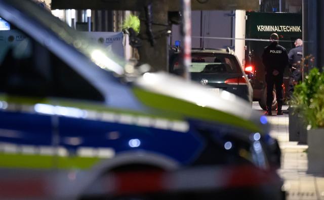 05 May 2026, Sachsen, Leipzig: Forensic investigators are at the scene on Grimmaische Strasse following a suspected rampage in Leipzig that left two people dead and three seriously injured, after a 33-year-old German citizen drove into the busy pedestrian zone on Monday afternoon. Photo: Hendrik Schmidt/dpa