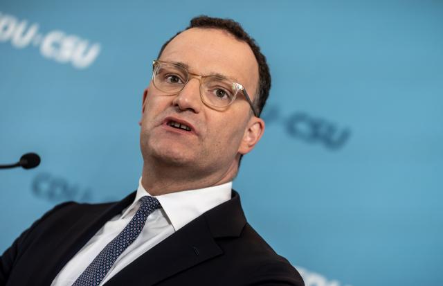 05 May 2026, Berlin: Jens Spahn, Christian Democratic Union (CDU)/Christian Social Union (CSU) parliamentary group leader in the Bundestag, speaks before the start of the CDU/CSU parliamentary group meeting in the Bundestag. Photo: Michael Kappeler/dpa