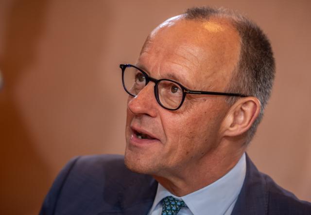 13 May 2026, Berlin: German Chancellor Friedrich Merz speaks at the start of the German Cabinet meeting in the Chancellery. Photo: Michael Kappeler/dpa