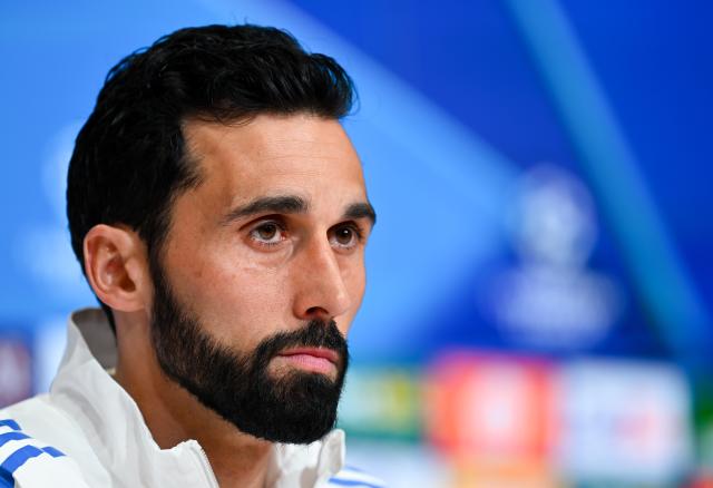 FILED - 14 April 2026, Bavaria, Munich: FILE PHOTO - Real Madird Coach Alvaro Arbeloa speaks during the team's press conference ahead of the UEFA Champions League quarterfinal second leg soccer match between Bayern Munich and Real Madird at the Allianz Arena. Photo: Sven Hoppe/dpa