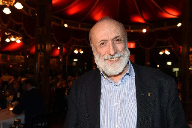 FILED - 08 February 2015, Berlin: FILE PHOTO - Italian food activist and slow-food founder Carlo Petrini attends the Culinary Cinema event at the 65th Berlin Film Festival. Photo: Jens Kalaene/dpa-Zentralbild/dpa