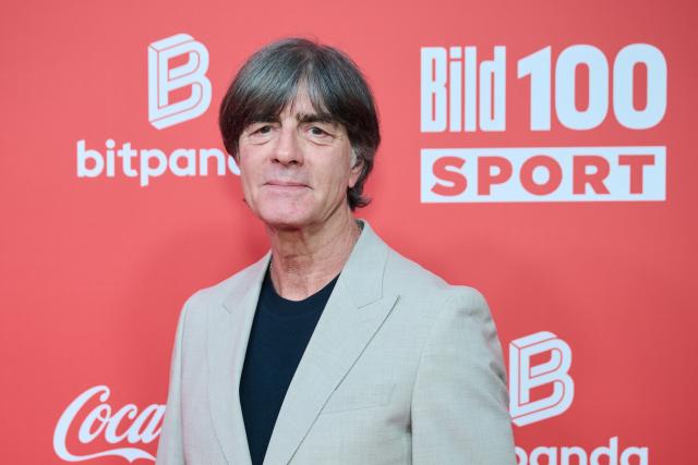 22 May 2026, Berlin: Former Germany coach Joachim Loew arrives to the Axel Springer Tower for the Bild100 Sport event. Photo: Annette Riedl/dpa