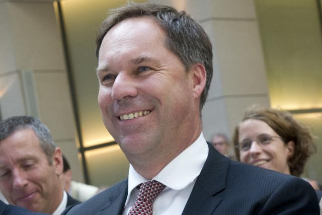 FILED - 14 September 2012, Berlin: FILE PHOTO - Deputy Chief Executive Officer of the Federation of German Industries (BDi) Holger Loesch attends a BDI event. Loesch warned that tightening climate protection goals could overburden EU companies. Photo: Marc Tirl/dpa