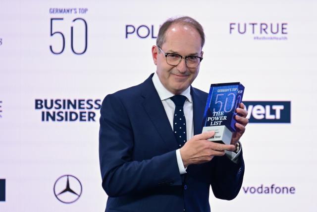 03 June 2026, Berlin: German Minister of the Interior Alexander Dobrindt speaks during the event "The Power List Germany's Top 50". Photo: Sebastian Christoph Gollnow/dpa