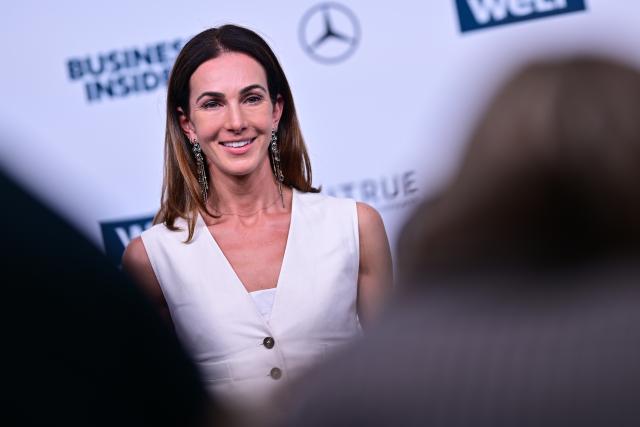 03 June 2026, Berlin: German equestrian Lisa Mueller arrives at the event "The Power List Germany's Top 50". Photo: Sebastian Christoph Gollnow/dpa