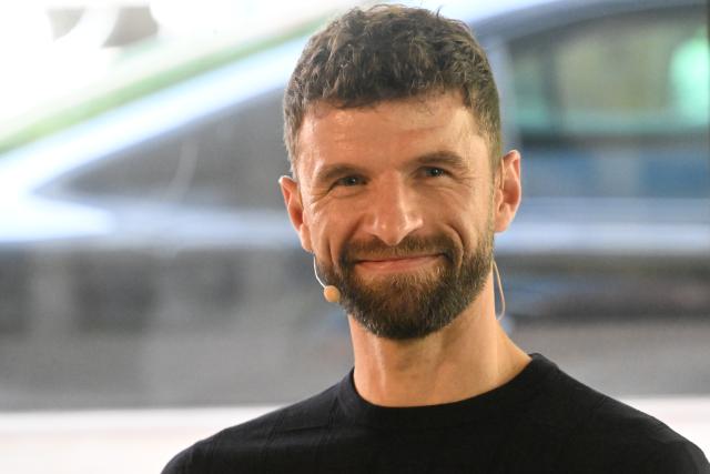 08 June 2026, Bavaria, Munich: German footballer and television pundit Thomas Mueller speaks during a press conference. Mueller is scheduled to depart for North America today ahead of the kickoff of the FIFA 2026 World Cup. Photo: Felix Hörhager/dpa