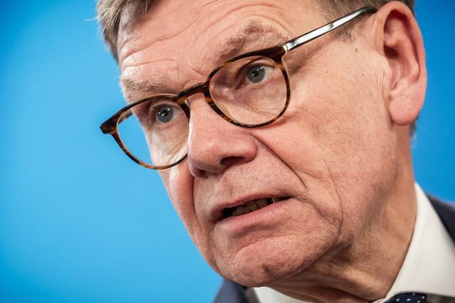 08 June 2026, Berlin: German Minister of Foreign Affairs Johann Wadephul speaks during a press conference with Australian Foreign Minister Penny Wong at the Federal Foreign Office. Photo: Michael Kappeler/dpa