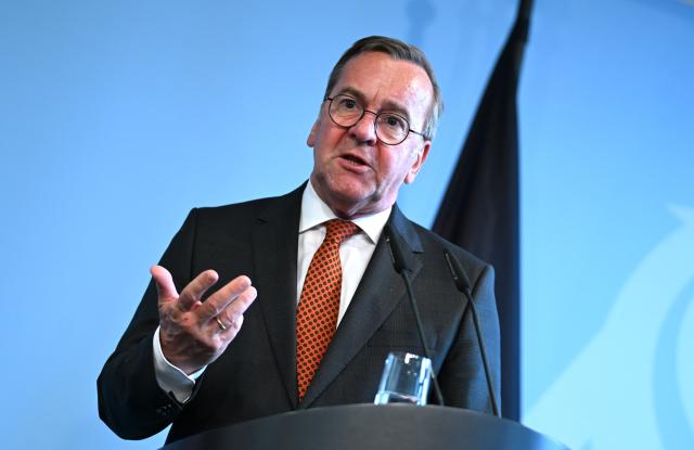 09 June 2026, Berlin: Boris Pistorius, Germany's Minister of Defence, speaks during a press conference with Jan Jaros Zuna, Minister of Defence and Deputy Prime Minister of the Czech Republic. Photo: Elisa Schu/dpa