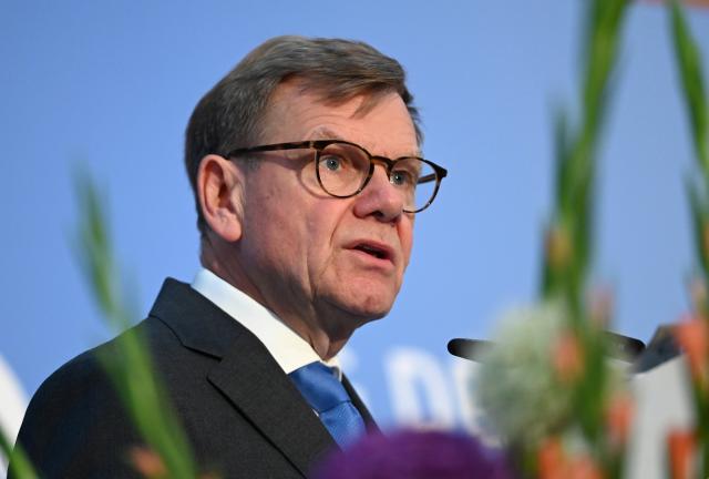 11 June 2026, Berlin: Johann Wadephul, Germany's Foreign Minister, speaks at the "Peacekeeping Day" event at the Federal Foreign Office. The event honours the work of German civilian experts, police officers, and soldiers in international peacekeeping missions. Photo: Elisa Schu/dpa