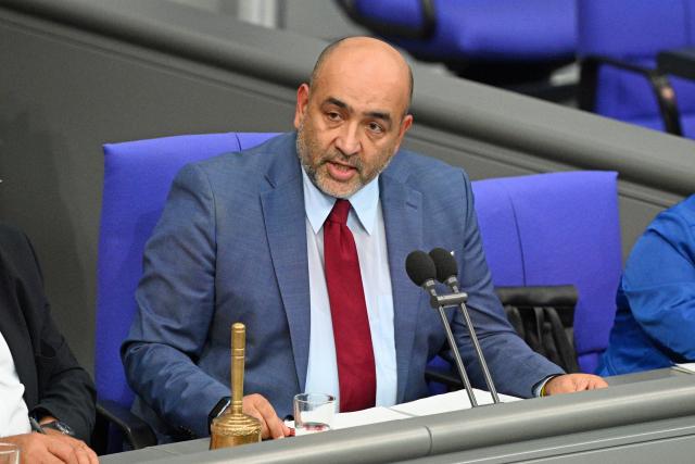 FILED - 10 September 2025, Berlin: FILE PHOTO - Omid Nouripour, Vice-President of the German Bundestag, speaks during a parliament session. Photo: Helena Dolderer/dpa