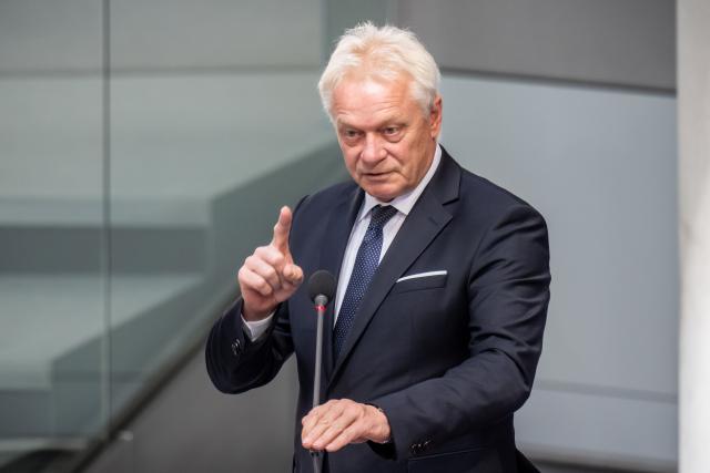 FILED - 10 June 2026, Berlin: FILE PHOTO - German Minister of Food, Agriculture, and Regional Affairs Alois Rainer speaks during the government question period in the Bundestag. Photo: Michael Kappeler/dpa