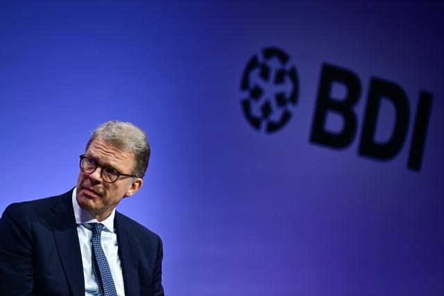 22 June 2026, Berlin: Christian Sewing, CEO of Deutsche Bank, attends a panel discussion at the 2026 Industry Day event organized by the Federation of German Industries. Photo: Sebastian Christoph Gollnow/dpa
