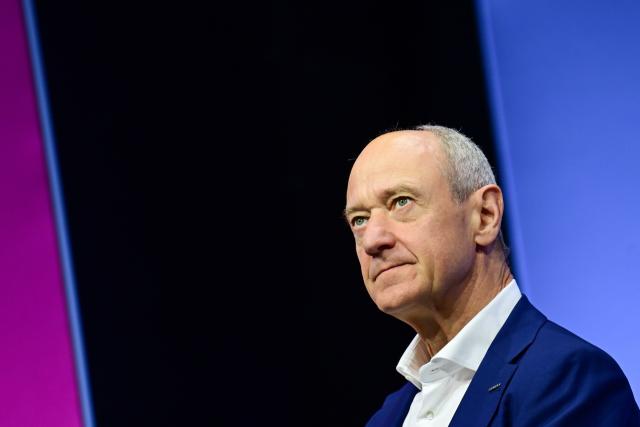 22 June 2026, Berlin: Roland Busch, CEO of Siemens, attends a panel discussion at the 2026 Industry Day event organized by the Federation of German Industries. Photo: Sebastian Christoph Gollnow/dpa