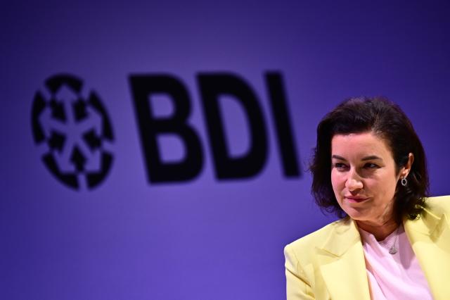 23 June 2026, Berlin: Dorothee Baer, Germany's Minister for Research, Technology, and Space, attends the 2026 Industry Day event organized by the Federation of German Industries. Photo: Sebastian Gollnow/dpa
