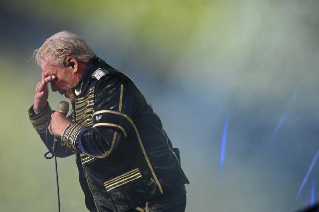 03 July 2026, Saxony, Leipzig: Till Lindemann performs during the Till-Fest at the Monument to the Battle of the Nations in Leipzig. Numerous bands are scheduled to perform during the festival organized by Rammstein frontman Till Lindemann. Photo: Heiko Rebsch/dpa