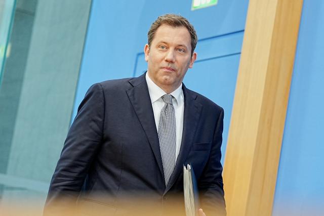 06 July 2026, Berlin: Lars Klingbeil, Germany's Minister of Finance, attends a press conference to present the draft budget for 2027 at the Federal Press Conference Centre. Photo: Michael Kappeler/dpa